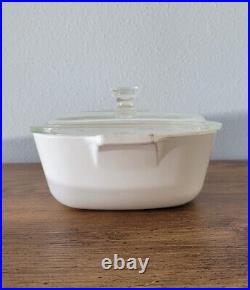 1960-1961 Vintage Corning Ware Blue Cornflower Casserole Dish 1.5 Quart with lid