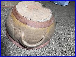Mid-1960s Vintage Karen Karnes Lidded Wood Fired Stoneware Casserole