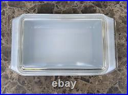 Pyrex 1958 Musical Staff 535 Casserole With Lid MINTY
