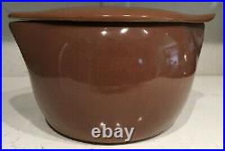 Vintage Mary Wright Country Garden Hinged LID Casserole For Bauer MCM Rare Heavy
